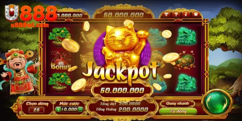 Sảnh game Slot – Nổ hũ hấp dẫn tại nhà cái U888